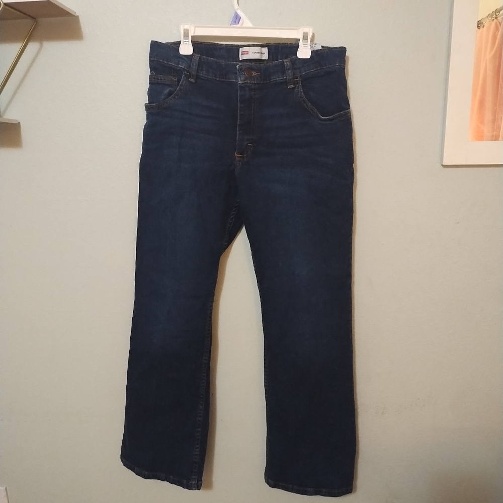 Wrangler boys size 16 boot cut jeans